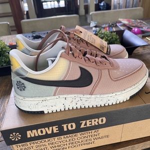 Nike Air Force 1 Crater 'Move To Zero - Archaeo Brown'